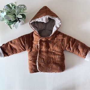 Fin & Vince Harvest Wheat Reversible Jacket